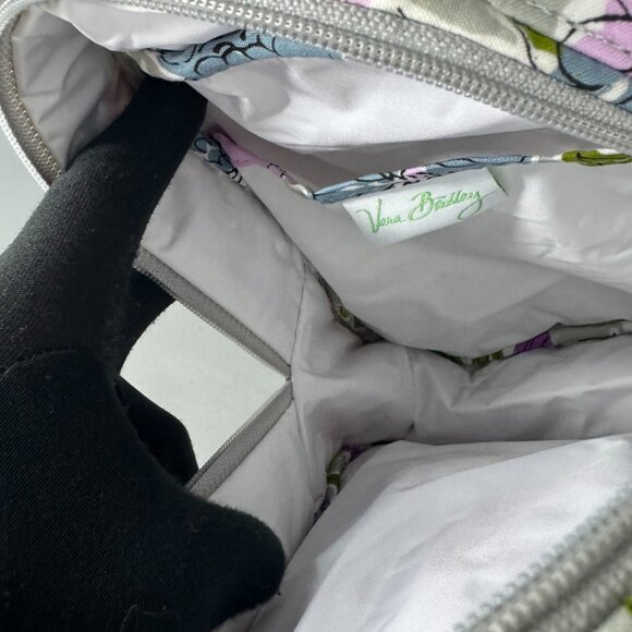 NWT Vera Bradley Lunch Bag Watercolor Insulated Lunchbox Gray - Picture 8 of 10